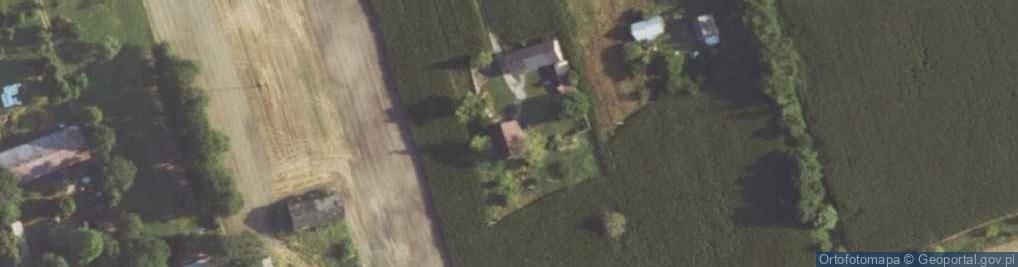 Zdjęcie satelitarne Krzaki ul.