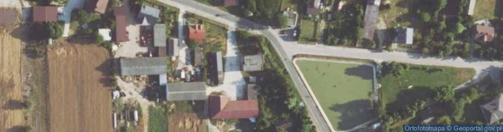 Zdjęcie satelitarne Krzaki ul.