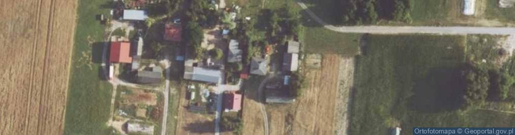 Zdjęcie satelitarne Krzaki ul.