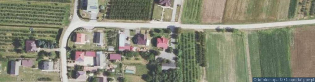 Zdjęcie satelitarne Krzcin ul.