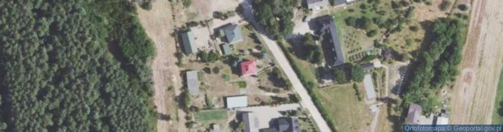 Zdjęcie satelitarne Krzcin ul.