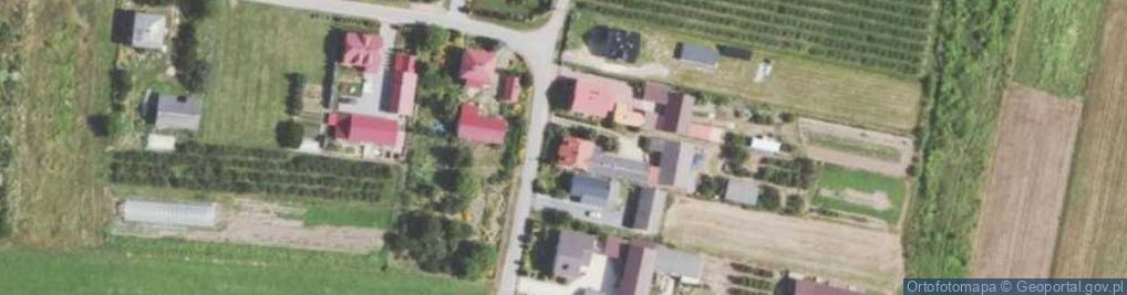Zdjęcie satelitarne Krzcin ul.