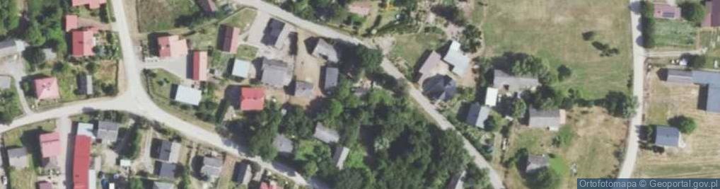 Zdjęcie satelitarne Krzcin ul.
