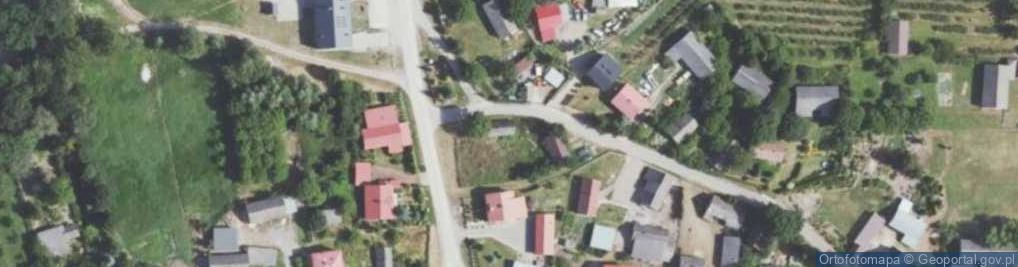 Zdjęcie satelitarne Krzcin ul.