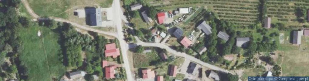 Zdjęcie satelitarne Krzcin ul.