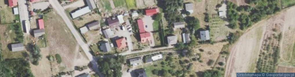 Zdjęcie satelitarne Krzcin ul.