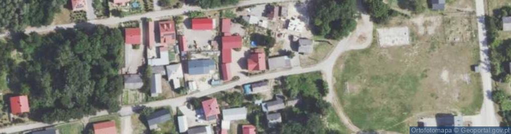 Zdjęcie satelitarne Krzcin ul.