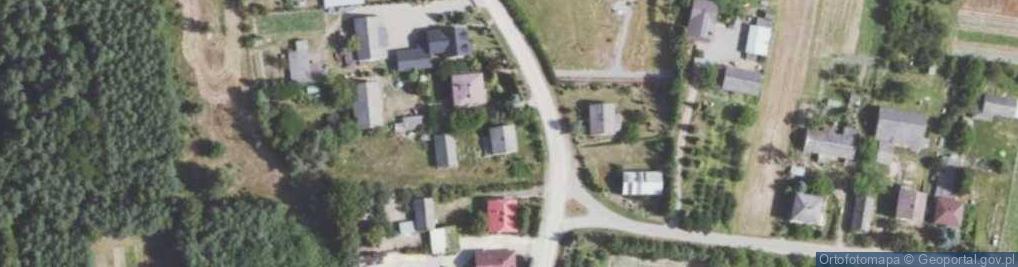 Zdjęcie satelitarne Krzcin ul.