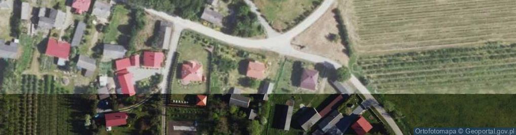 Zdjęcie satelitarne Krzcin ul.