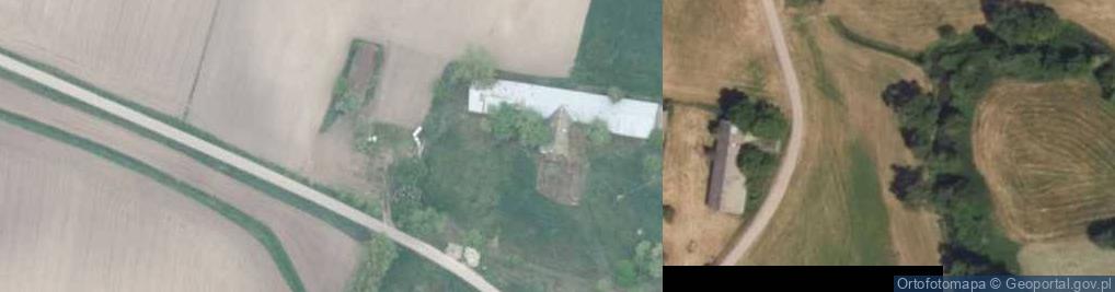 Zdjęcie satelitarne Krzeczkowo-Gromadzyn ul.