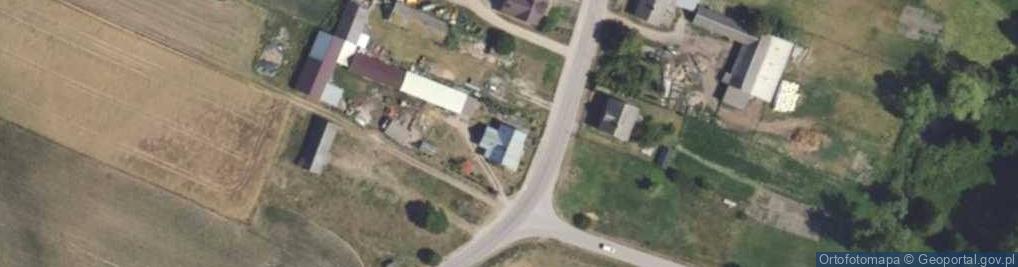 Zdjęcie satelitarne Krzeczkowo ul.