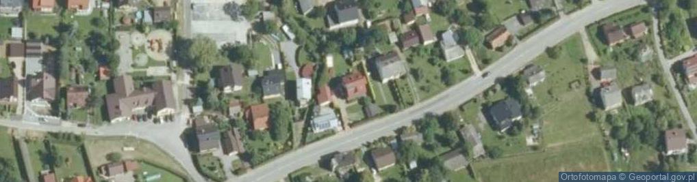 Zdjęcie satelitarne Krzeczów ul.