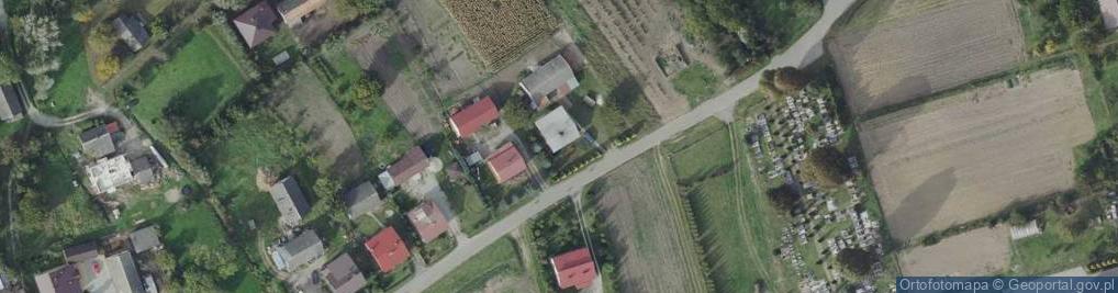 Zdjęcie satelitarne Krzeczowice ul.