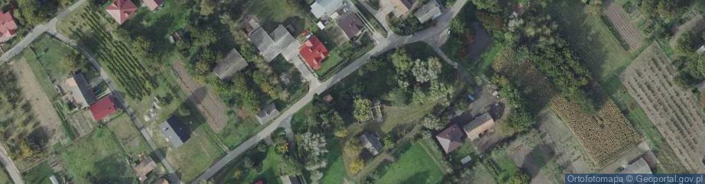 Zdjęcie satelitarne Krzeczowice ul.