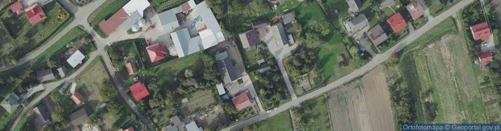 Zdjęcie satelitarne Krzeczowice ul.