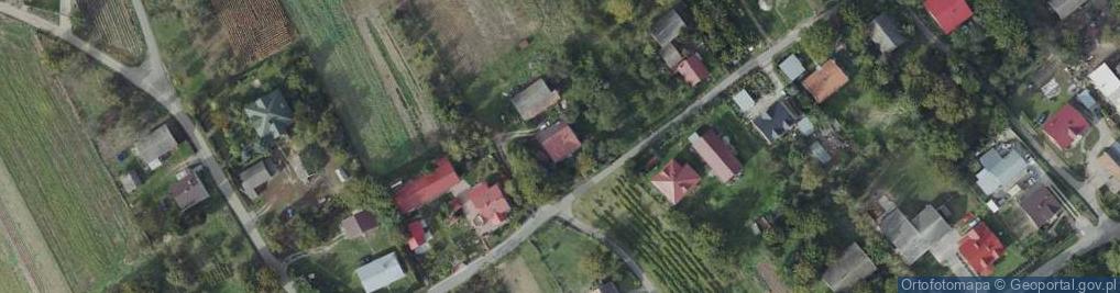 Zdjęcie satelitarne Krzeczowice ul.