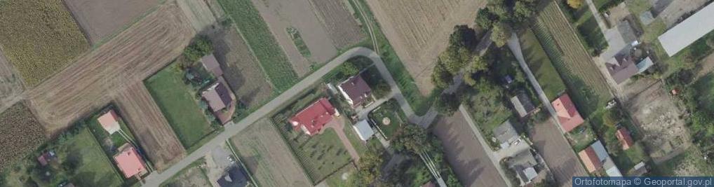 Zdjęcie satelitarne Krzeczowice ul.