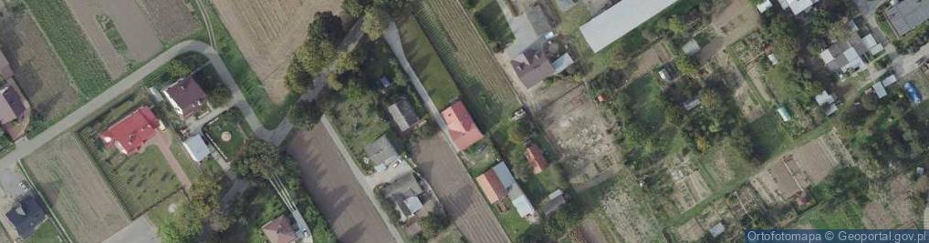 Zdjęcie satelitarne Krzeczowice ul.