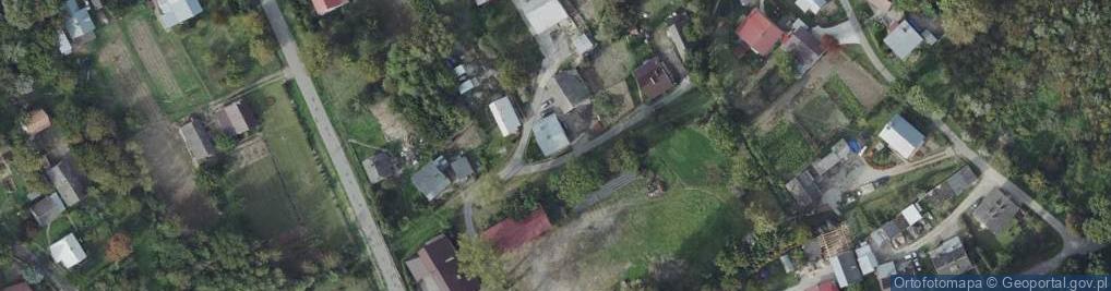 Zdjęcie satelitarne Krzeczowice ul.