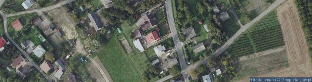 Zdjęcie satelitarne Krzeczowice ul.