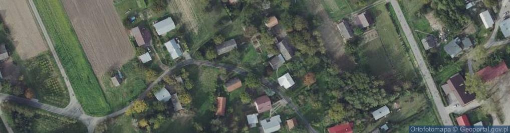 Zdjęcie satelitarne Krzeczowice ul.