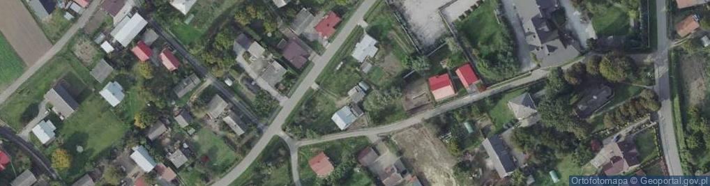 Zdjęcie satelitarne Krzeczowice ul.