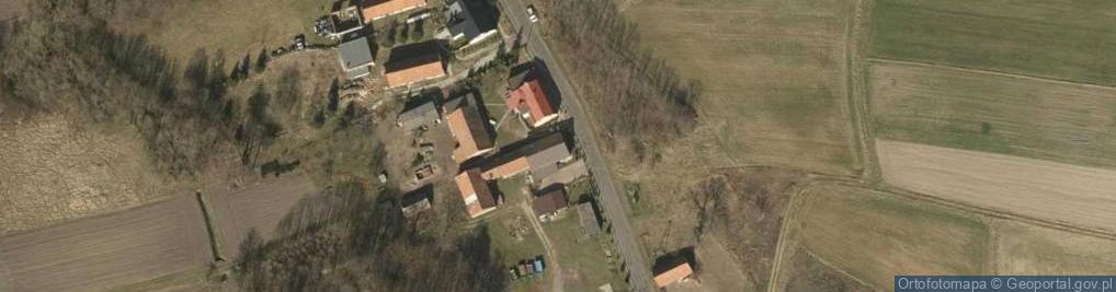 Zdjęcie satelitarne Krzelów ul.