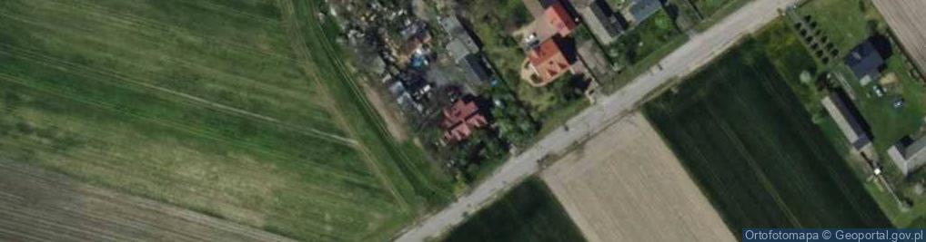 Zdjęcie satelitarne Krzepocin Pierwszy ul.