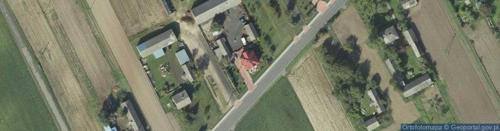 Zdjęcie satelitarne Krzesimów ul.