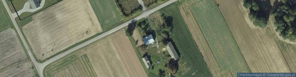 Zdjęcie satelitarne Krzesimów ul.