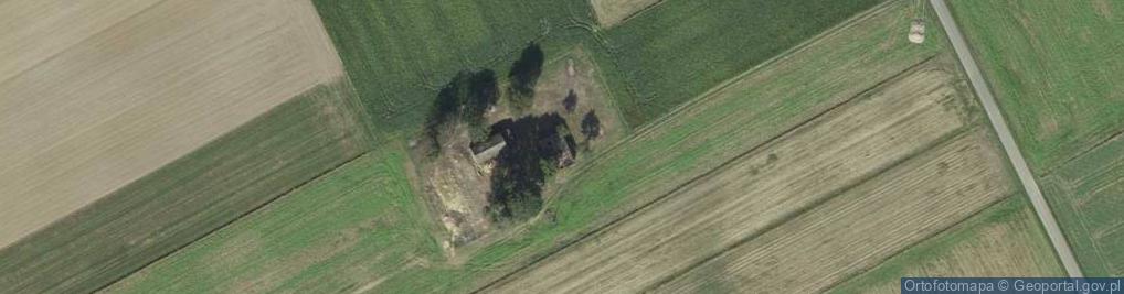 Zdjęcie satelitarne Krzesimów ul.