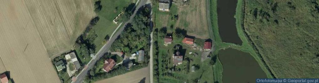 Zdjęcie satelitarne Krzesimów ul.