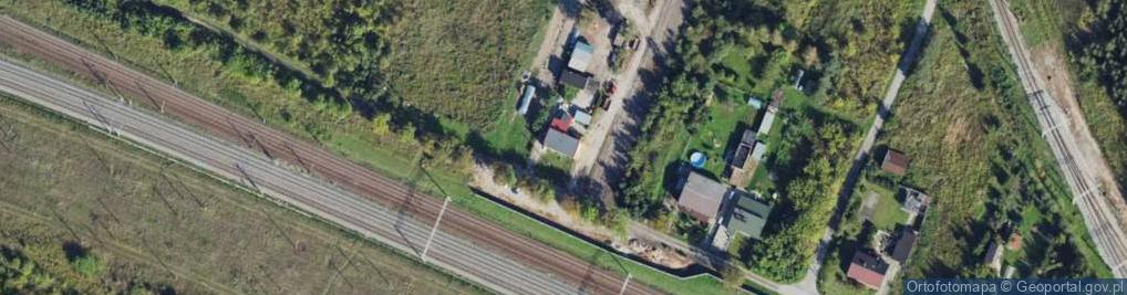 Zdjęcie satelitarne Krzesinówek ul.