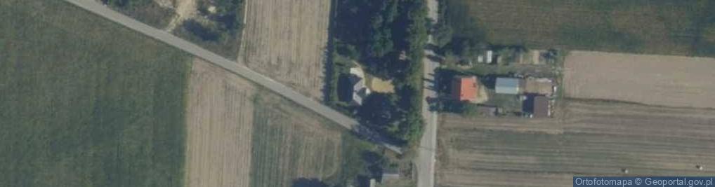 Zdjęcie satelitarne Krzesk-Majątek ul.