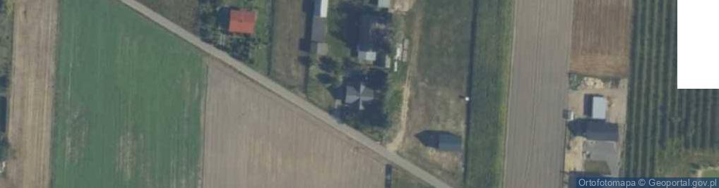 Zdjęcie satelitarne Krzesk-Majątek ul.