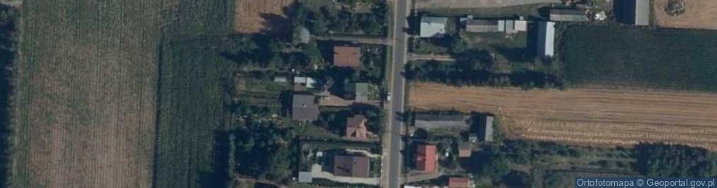 Zdjęcie satelitarne Krzesk-Majątek ul.