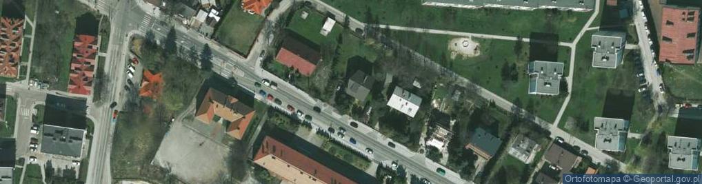 Zdjęcie satelitarne Krakowska ul.