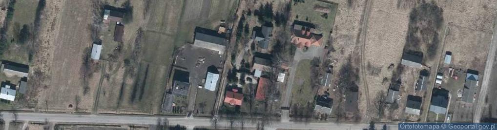 Zdjęcie satelitarne Krzewina ul.