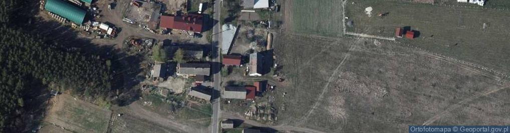 Zdjęcie satelitarne Krzewiny ul.