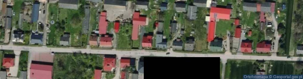 Zdjęcie satelitarne Krzewiny ul.