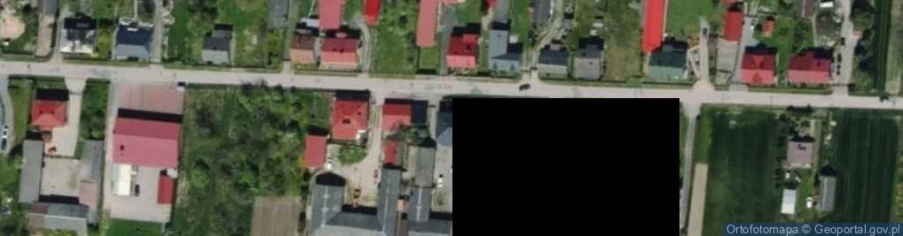 Zdjęcie satelitarne Krzewiny ul.