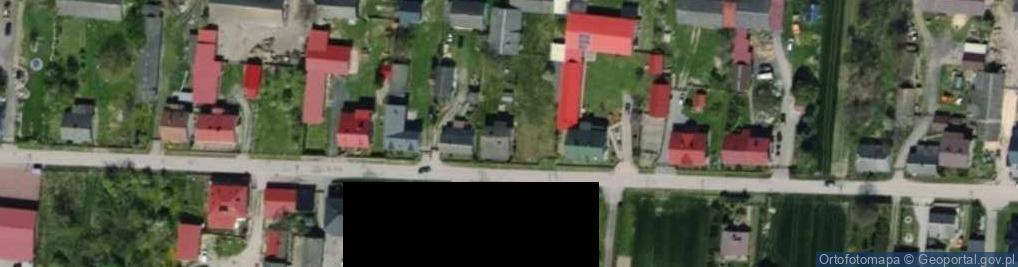 Zdjęcie satelitarne Krzewiny ul.
