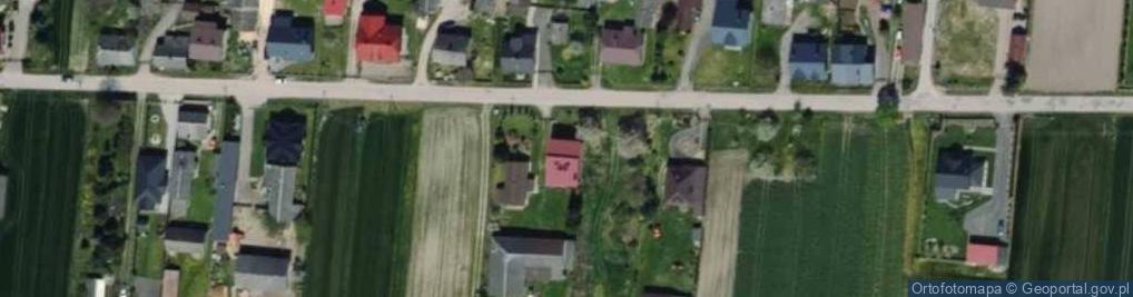 Zdjęcie satelitarne Krzewiny ul.