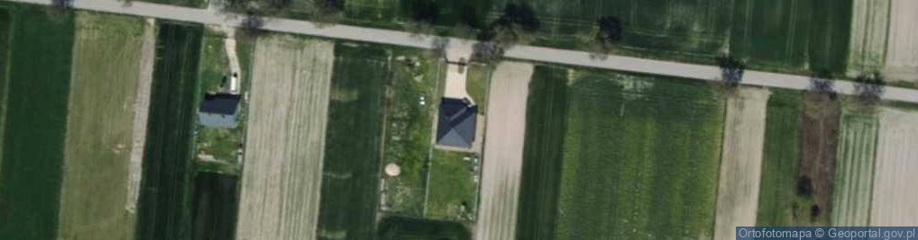 Zdjęcie satelitarne Krzewiny ul.