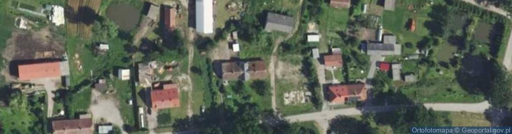 Zdjęcie satelitarne Krzewno ul.