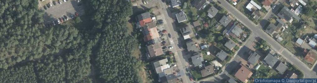 Zdjęcie satelitarne Krzewno ul.