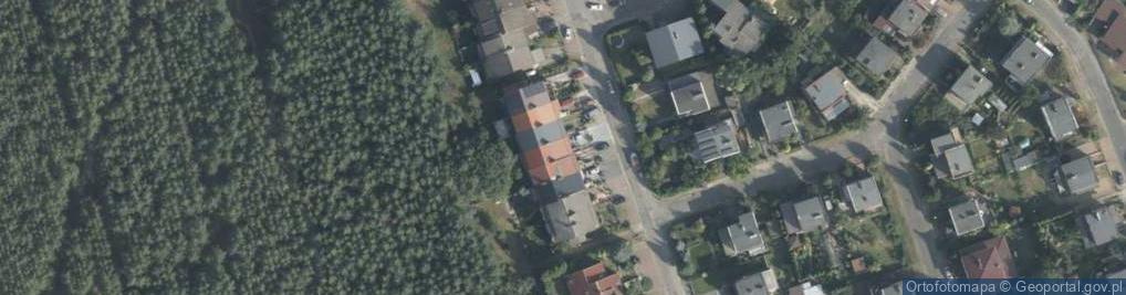 Zdjęcie satelitarne Krzewno ul.