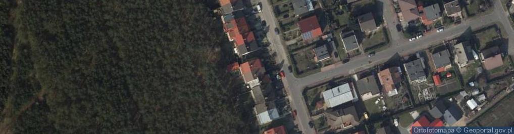 Zdjęcie satelitarne Krzewno ul.