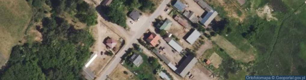 Zdjęcie satelitarne Krzewo ul.