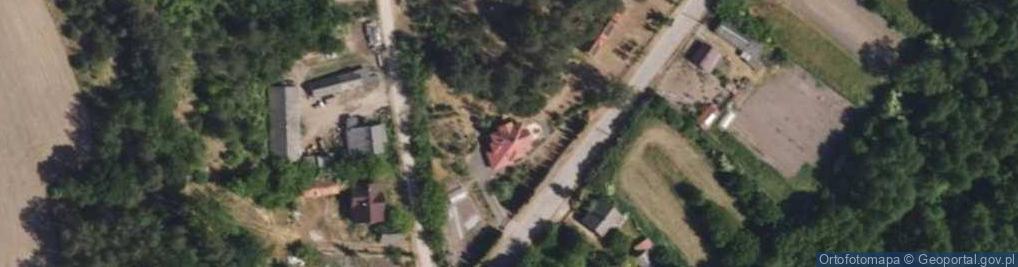 Zdjęcie satelitarne Krzewo ul.